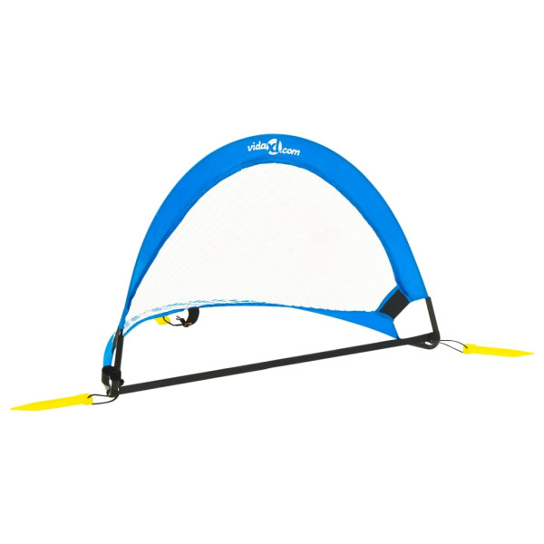 Portería de fútbol infantil 2 uds bolsa almacenaje 75.5x46x48cm M 2