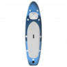 Set de tabla de paddle surf hinchable azul marino 300x76x10 cm 3