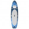 Set de tabla de paddle surf hinchable azul marino 330x76x10 cm 3