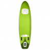 Set de tabla de paddle surf hinchable verde 330x76x10 cm 4