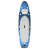 Set de tabla de paddle surf hinchable azul marino 360x81x10 cm 3