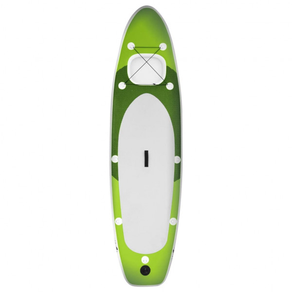 Conjunto prancha de paddle SUP insuflável 360x81x10 cm verde M 3