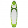 Set de tabla de paddle surf hinchable verde 360x81x10 cm 3