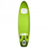 Conjunto prancha de paddle SUP insuflável 360x81x10 cm verde 4