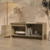 Mueble para TV madera contrachapada roble Sonoma 90x35x40 cm 3