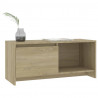 Mueble para TV madera contrachapada roble Sonoma 90x35x40 cm 4