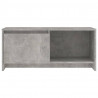 Mueble para TV madera contrachapada gris hormigón 90x35x40 cm 5