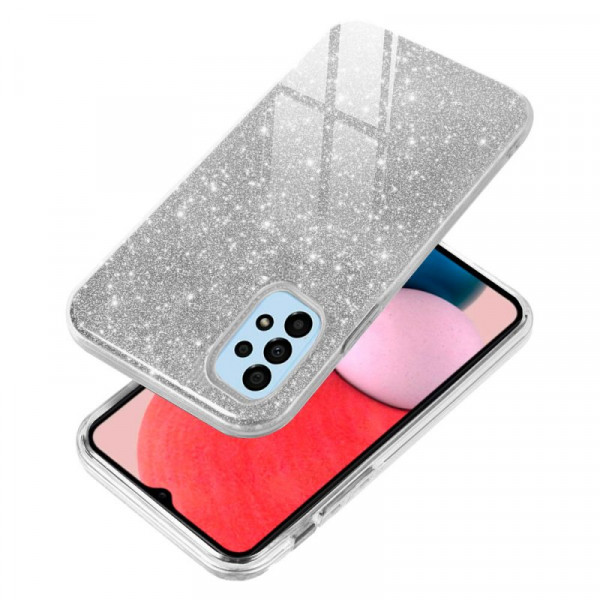 Carcaça COOL para Samsung A336 Galaxy A33 5G Glitter Prata M 2
