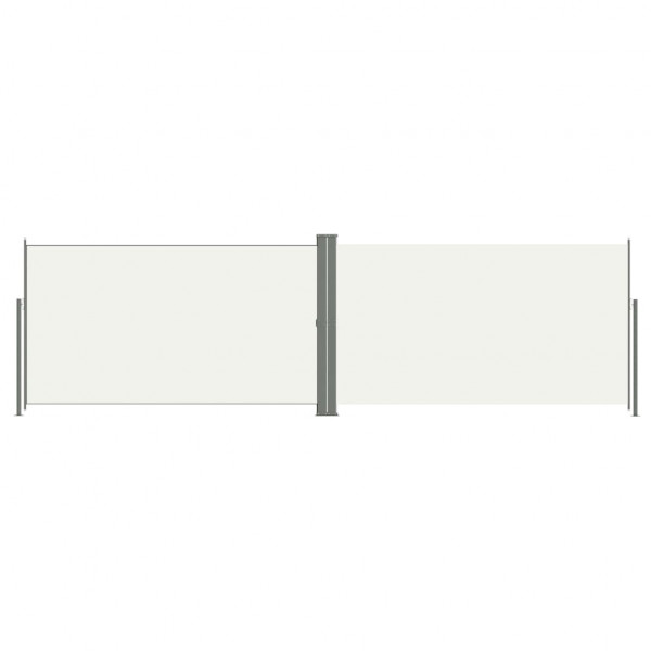 Toldo lateral retrátil 180x600 cm cor creme M 2