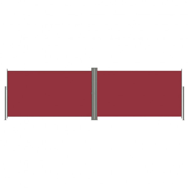 Toldo lateral retrátil 180x600 cm vermelho M 2