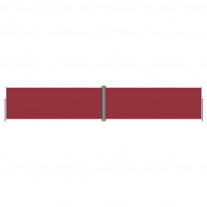 Toldo lateral retrátil 180x1000 cm vermelho H