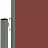 Toldo lateral retrátil 180x1200 cm castanho 3