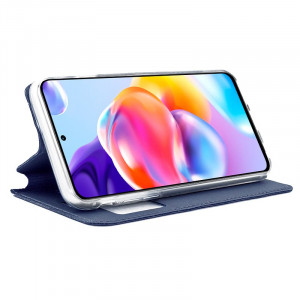 Fundação COOL Capa de Flip para Xiaomi Redmi Note 11 Pro Plus 5G luz azul H