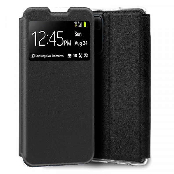 Funda COOL Flip Cover para Xiaomi Redmi Note 11 Pro Plus 5G Liso Negro D