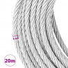 Cuerda de cable 800 kg 20 m 4