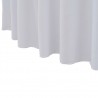 Capa extensível para mesa c/ camilha 2 pcs 150x74 cm branco 3