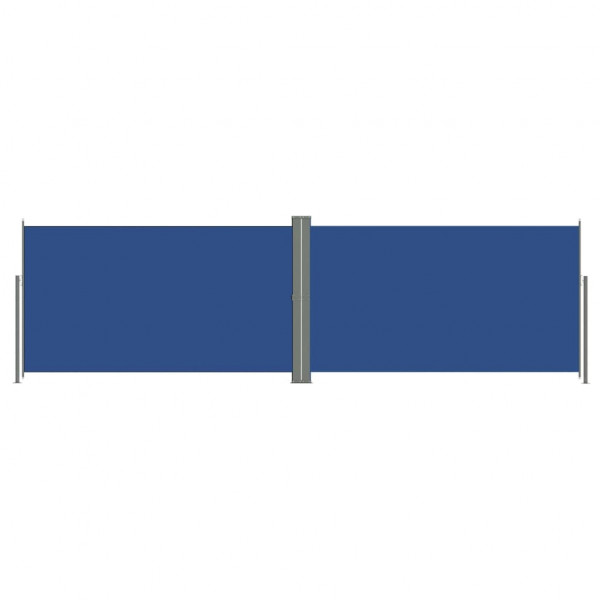 Toldo lateral retráctil azul 180x600 cm M 2