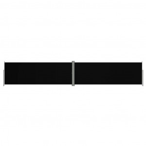 Toldo lateral retrátil 180x1000 cm preto H