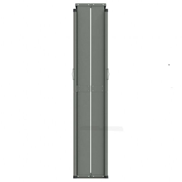 Toldo lateral retráctil negro 180x1000 cm M 4