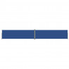 Toldo lateral retráctil azul 180x1200 cm 2