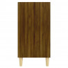 Aparador madera de ingeniería marrón roble 57x35x70 cm 5