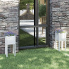 Jardineras 2 uds madera maciza de pino blanco 31x31x70 cm 1
