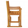 vidaxL Banco balancín de jardín 110 cm madera maciza acacia 4