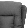 Sillón de masaje tela gris claro 5