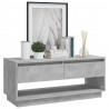 Mueble para TV madera contrachapada gris hormigón 102x41x44 cm 4