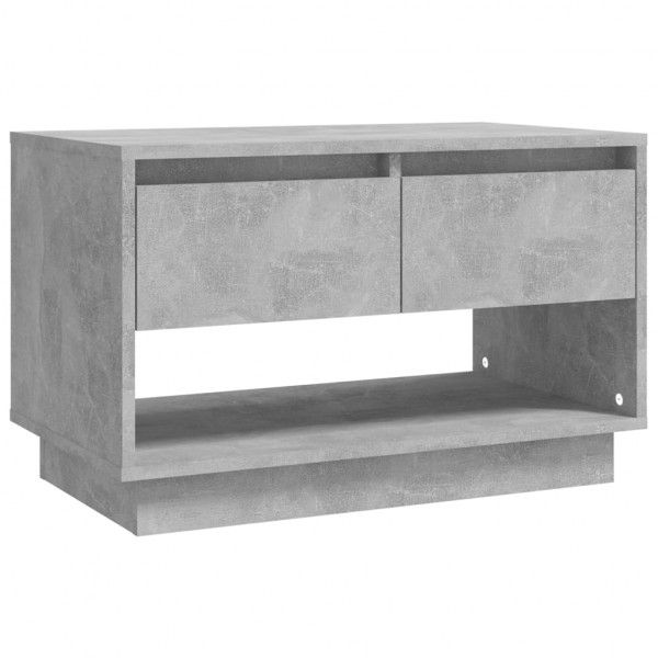 Mueble para TV madera contrachapada gris hormigón 70x41x44 cm M 2