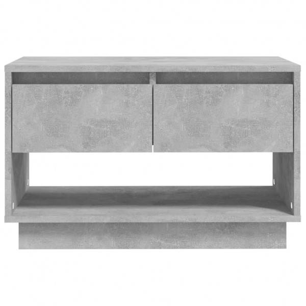 Mueble para TV madera contrachapada gris hormigón 70x41x44 cm M 5