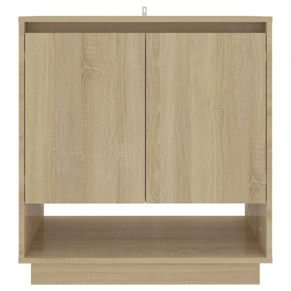 Aparador de madera contrachapada roble Sonoma 70x41x75 cm M 3