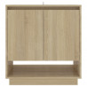 Aparador de madera contrachapada roble Sonoma 70x41x75 cm 3