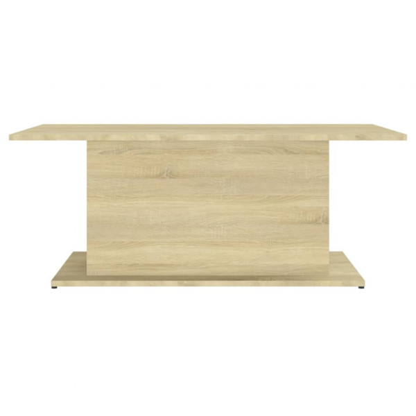 Mesa de centro madera de ingeniería roble Sonoma 102x55.5x40 cm M 5