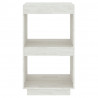 Estante 40x35x71 cm pinho maciço branco 3