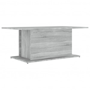 Mesa de centro 102x55.5x40 cm derivados de madeira cinza sonoma H