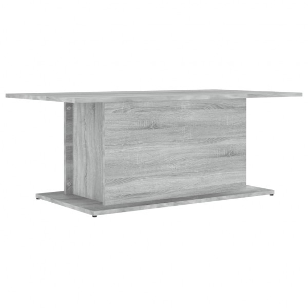 Mesa de centro 102x55.5x40 cm derivados de madeira cinza sonoma M 2