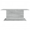 Mesa de centro 102x55.5x40 cm derivados de madeira cinza sonoma 5
