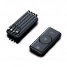 Batería Externa Universal Power Bank 10.000 mAh + Qi Carga Inalámbrica (4 conexiones) Negro 5