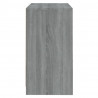 Aparador de madera contrachapada gris Sonoma 70x41x75 cm 4