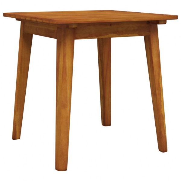 Juego de bistró 3 piezas madera maciza de acacia M 2