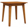 Juego de bistró 3 piezas madera maciza de acacia 2