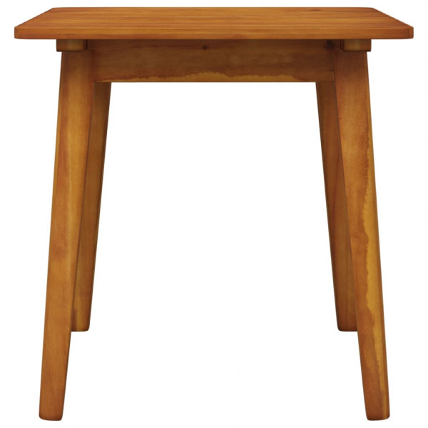 Juego de bistró 3 piezas madera maciza de acacia M 4