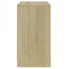 Aparadores 2 uds madera de ingeniería roble Sonoma 70x41x75 cm 5
