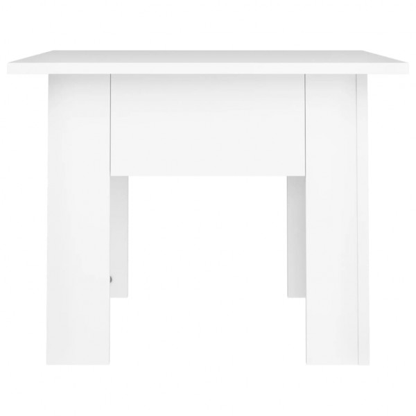 Mesa de centro 55x55x42cm derivados de madeira branco M 5