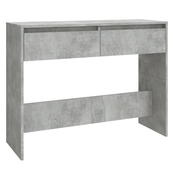 Mesa consola 100x35x76.5 cm derivados madeira cinzento-cimento M 2