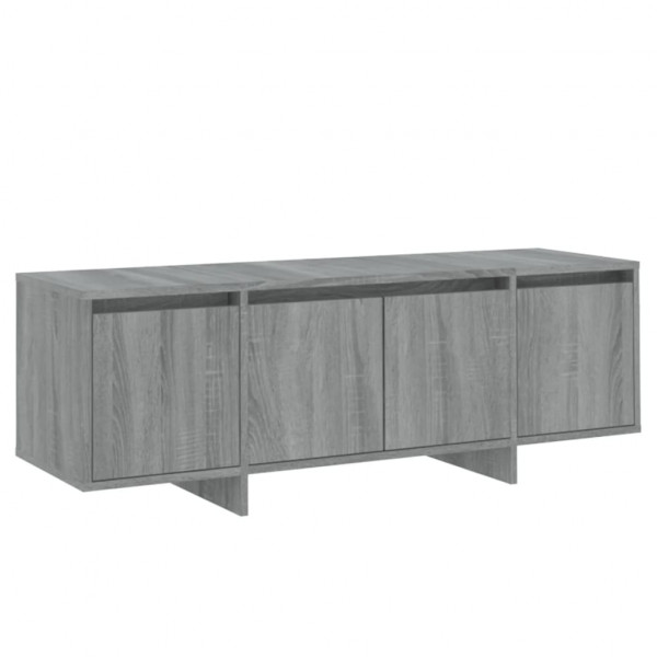 Mueble de TV madera contrachapada gris Sonoma 120x30x40.5 cm M 2