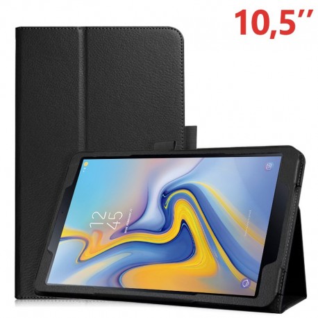 Funda COOL para Samsung Galaxy Tab A (2018) T590 / T595 Polipiel Liso Negro 10.5 pulg M 4