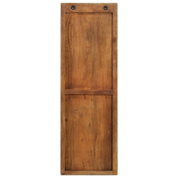 Percheros de pared 2 uds madera maciza reciclada 36x3x110 cm M 4