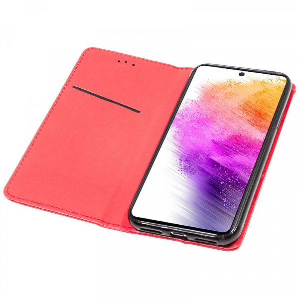 Funda COOL Flip Cover para Samsung A736 Galaxy A73 5G Liso Rojo M 2